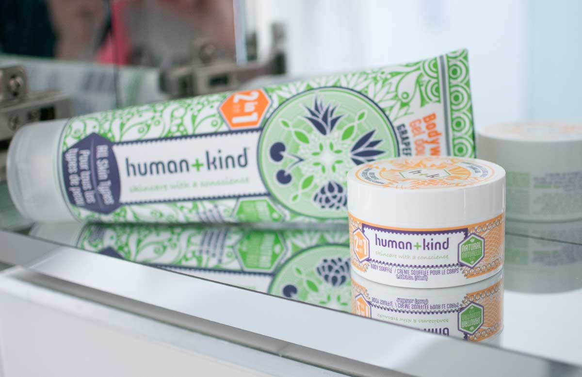 Human+Kind Naturkosmetik aus Irland body wash und body souffle