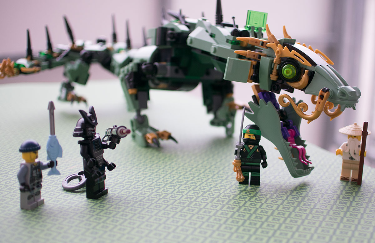 LEGO Ninjago Mech-Drache des Grünen Ninja 70612 lloyd andere figuren