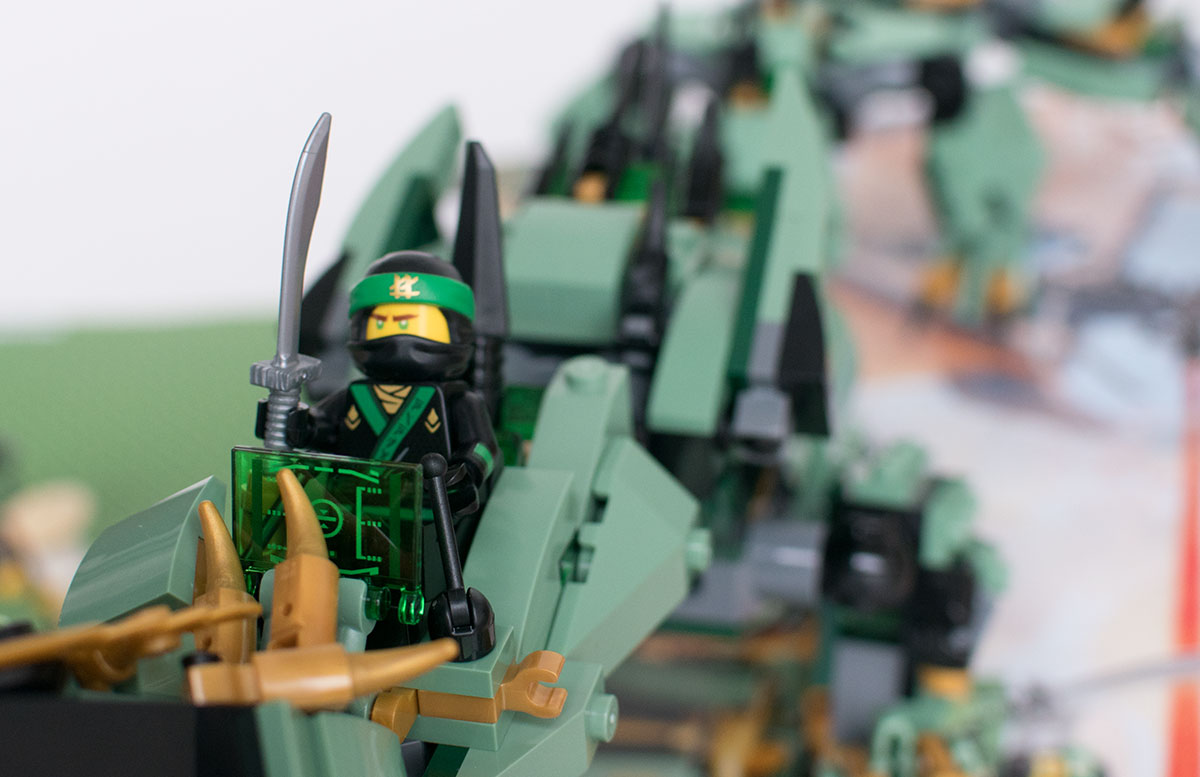 LEGO Ninjago Mech-Drache des Grünen Ninja 70612 lloyd