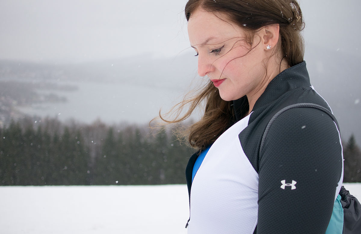 Über Zukunftsängste und Leseschwächen aussicht auf see outfit under armour laufen nachdenklich