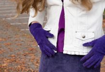 Leder Outfit mit Seidenbluse und Merino Sneakers Leder-Outfit-mit-Seidenbluse-und-Merino-Sneakers-DETAIL-rock-handschuhe