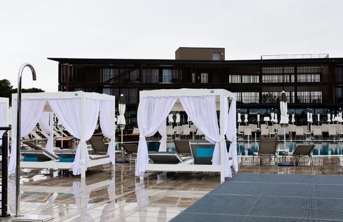 Lino-delle-fate-Eco-village-Resort-in-Bibione-strandbetten Lino-delle-fate-Eco-village-Resort-in-Bibione-strandbetten