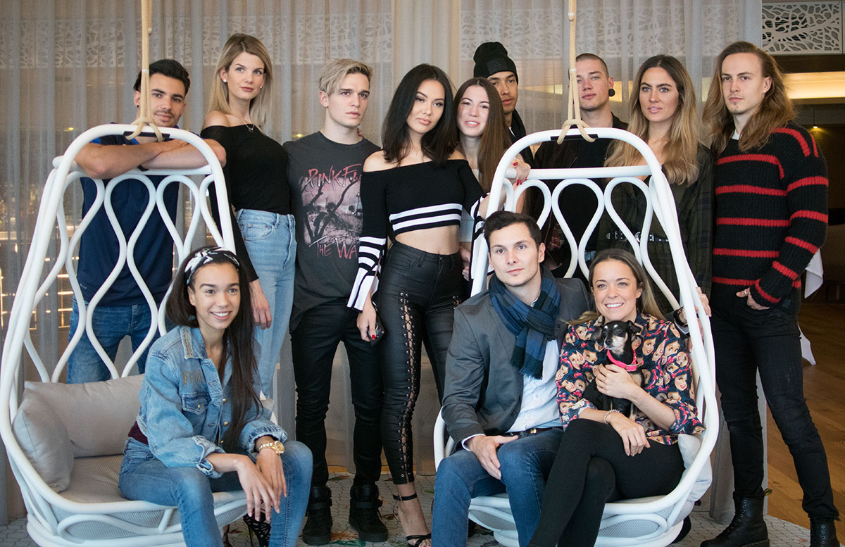 Marina Hoermanseder und die Austrias next Topmodels in Fürstenfeld 