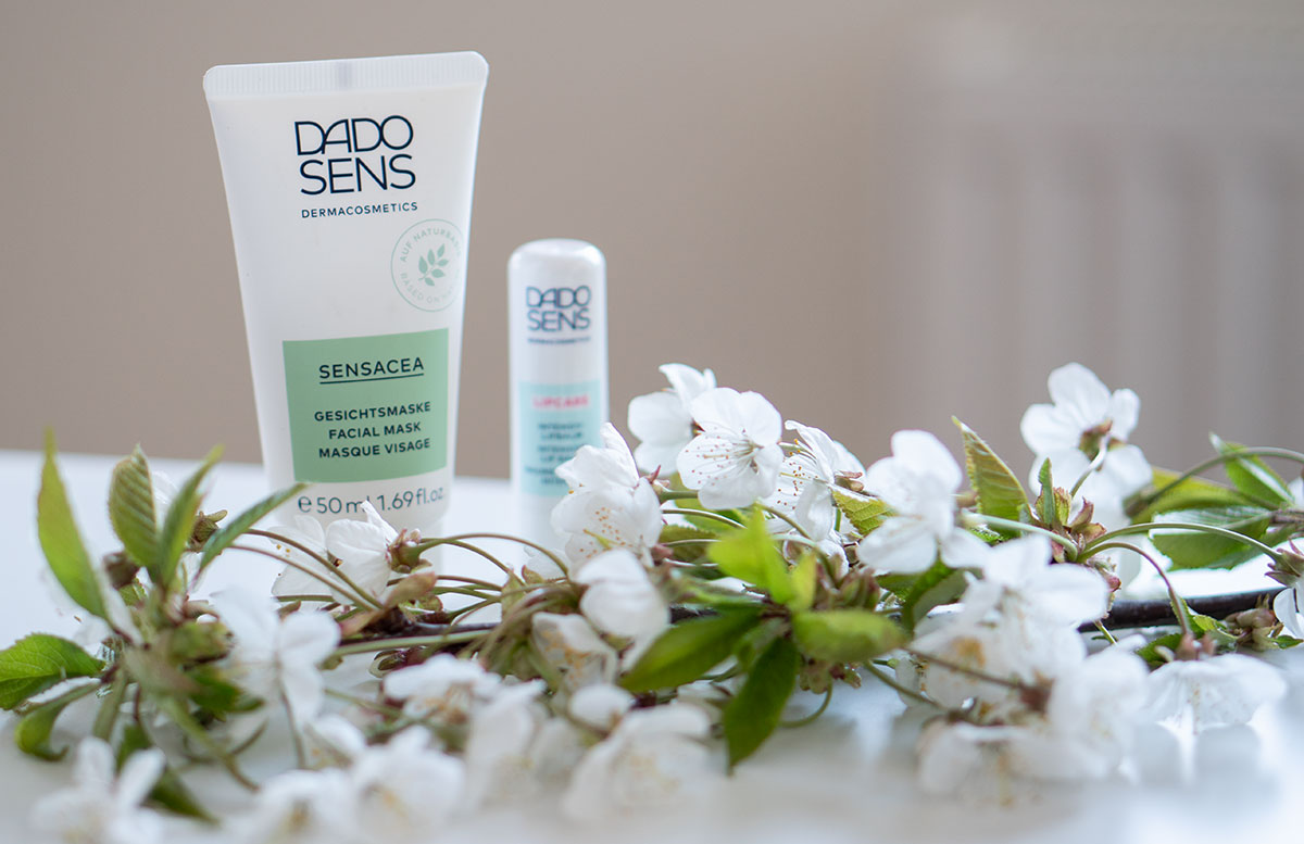Meine-liebsten-DADO-SENS-Hautpflege-Produkte-gesichtsmaske-lippenpflege