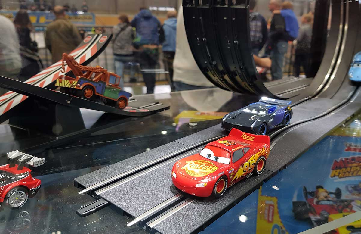 Modellbau Messe Wien 2017 mc queen carrera bahn