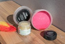 Muttertag mit Lush Muttertag-mit-Lush-pink-custard-honey-peeling