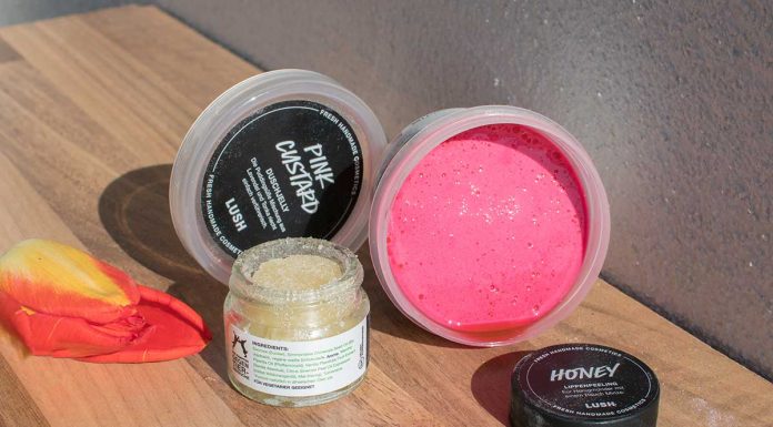 Muttertag mit Lush Muttertag-mit-Lush-pink-custard-honey-peeling