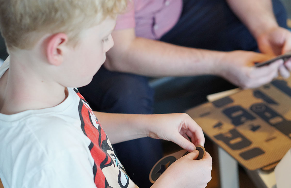 Nintendo Labo Robo-Set für die Switch labo bauset einzelteile gemeinsam bauen