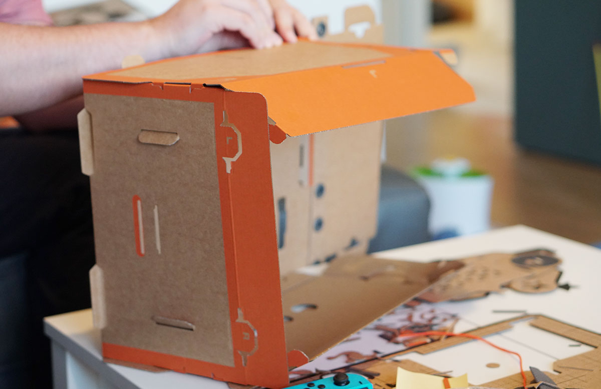 Nintendo Labo Robo-Set für die Switch labo bauset einzelteile anleitung roboter