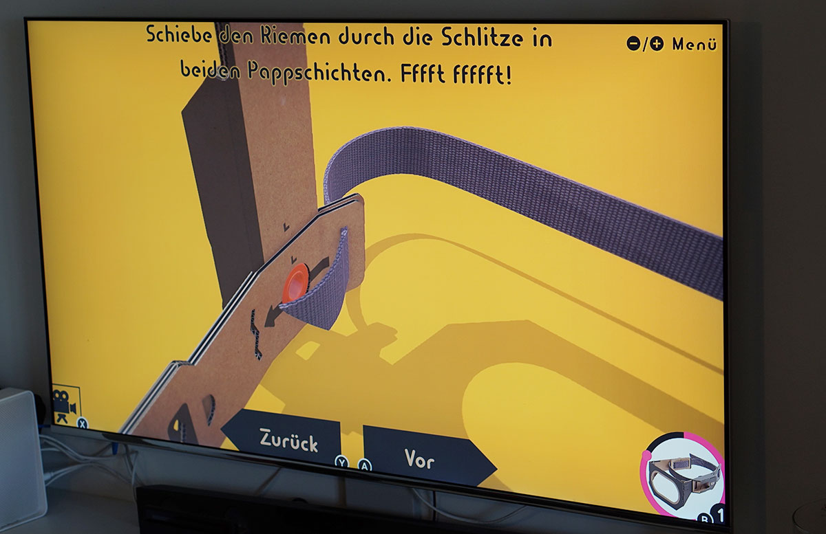 Nintendo-Labo-Robo-Set-für-die-Switch-praktische-anleitungen-am-fernseher