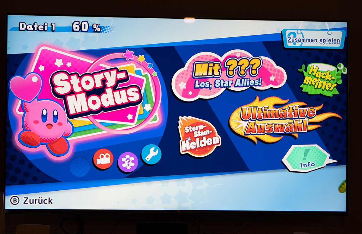Nintendo Switch Mario Tennis Aces und Kirby Star Allies story modus