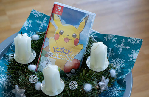 Nintendo Switch Pokemon: Let’s Go, Pikachu mit Pokeball