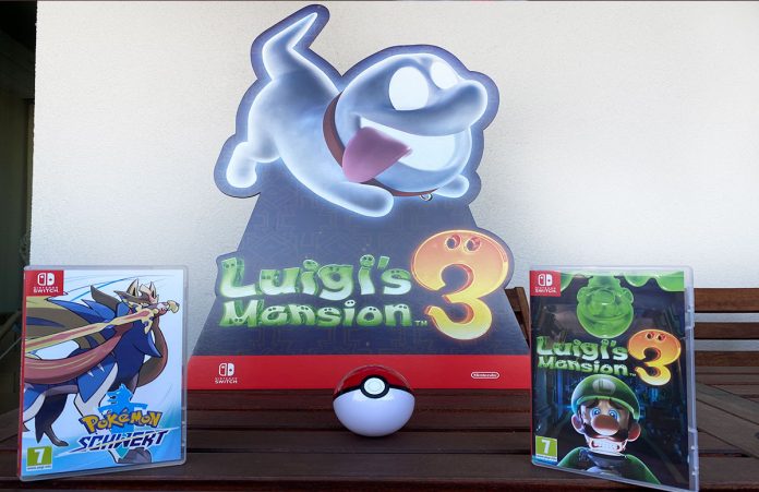 Oster Tipp – Nintendo Switch Pokemon Schwert und Luigi’s Manson 3