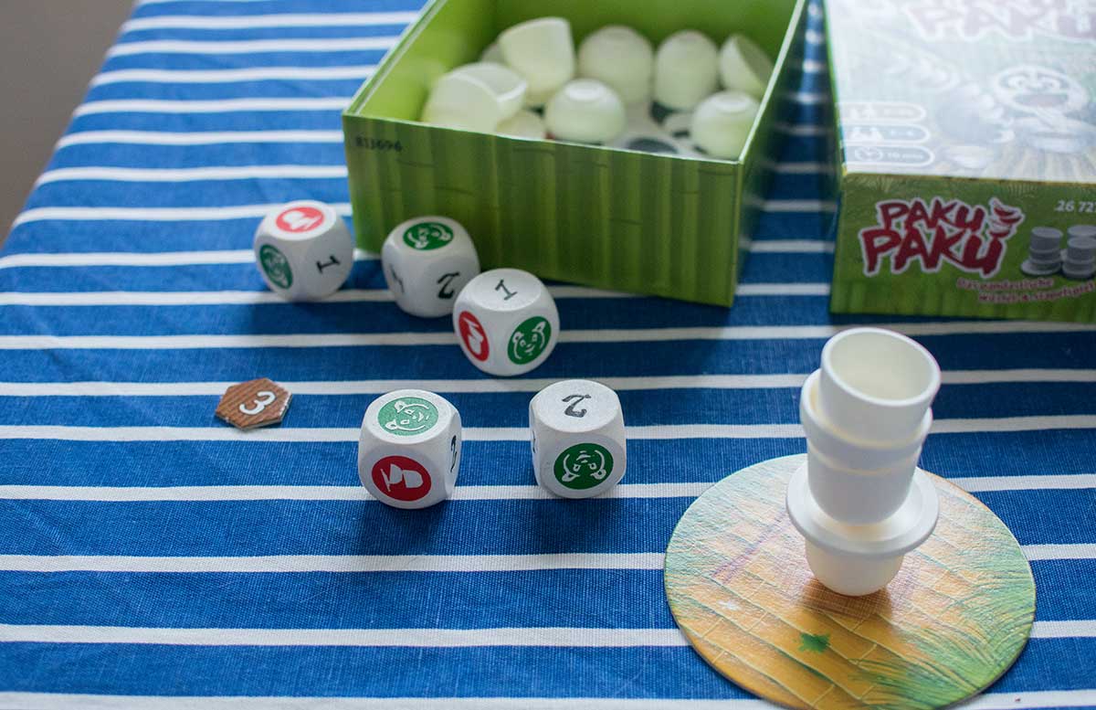 Paku Paku Würfelspiel von Ravensburger strafpunkte