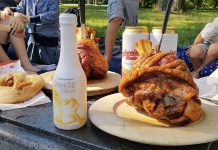 Picknick im Wiener Prater bei der Praterfee Picknick-im-Wiener-Prater-stelze-und-sekt