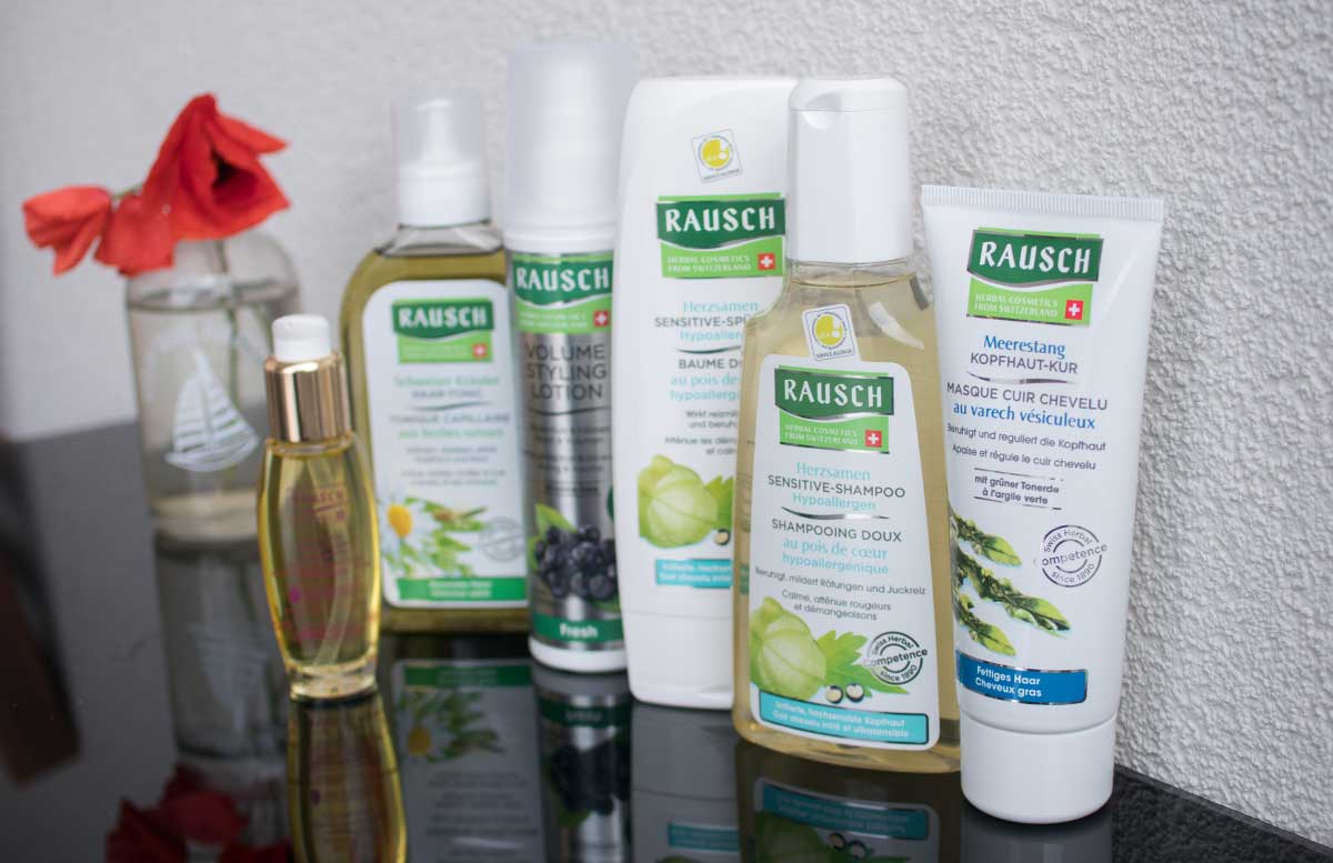 RAUSCH Haarpflege Produkte für empfindliche Kopfhaut auswahl meine lieblinge