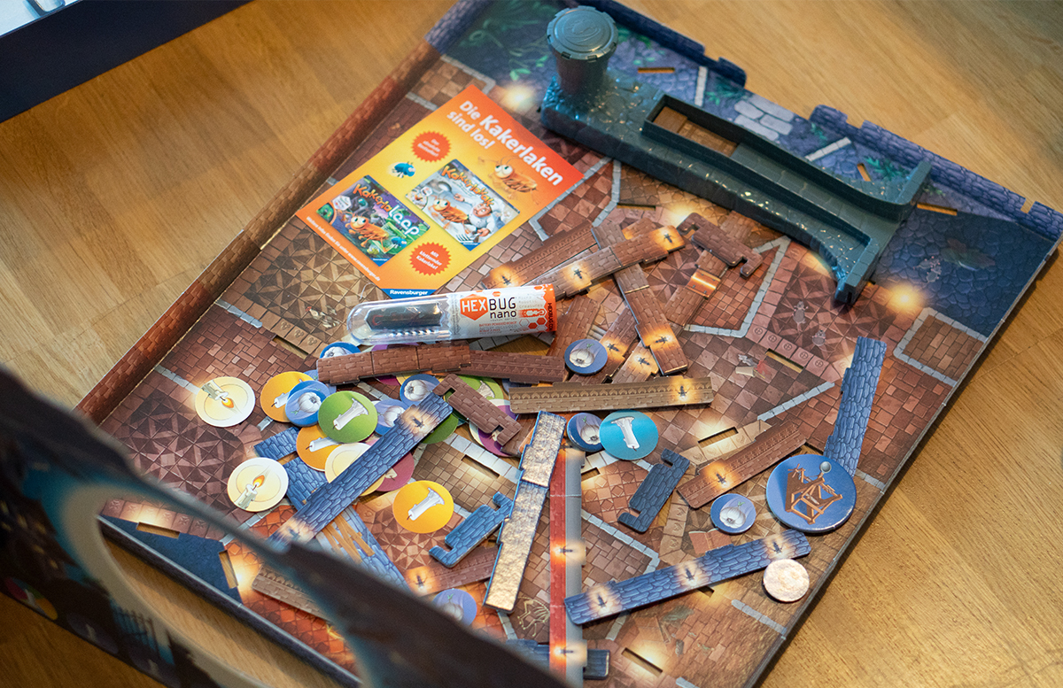Ravensburger Kakerlacula - Der Hexbug ist los aufbau