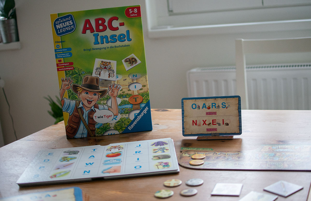 Ravensburger Lernspiele - Affenstarke Zahlen-Bande und ABC-Insel buchstaben