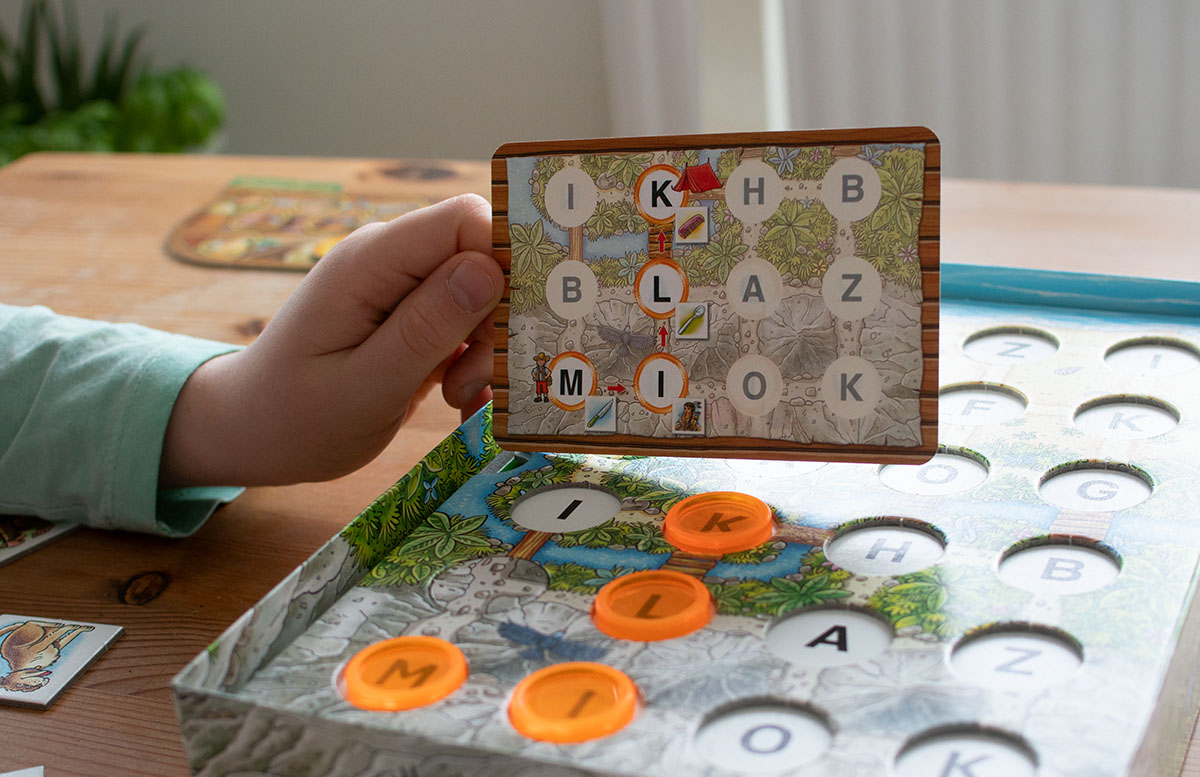 Ravensburger Lernspiele - Affenstarke Zahlen-Bande und ABC-Insel buchstaben wörter raten weg finden