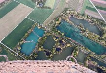 Romantische Ballonfahrt de luxe über Wien Romantische-Ballonfahrt-de-luxe-über-Wien-Sonnenaufgang-aussicht-wasser