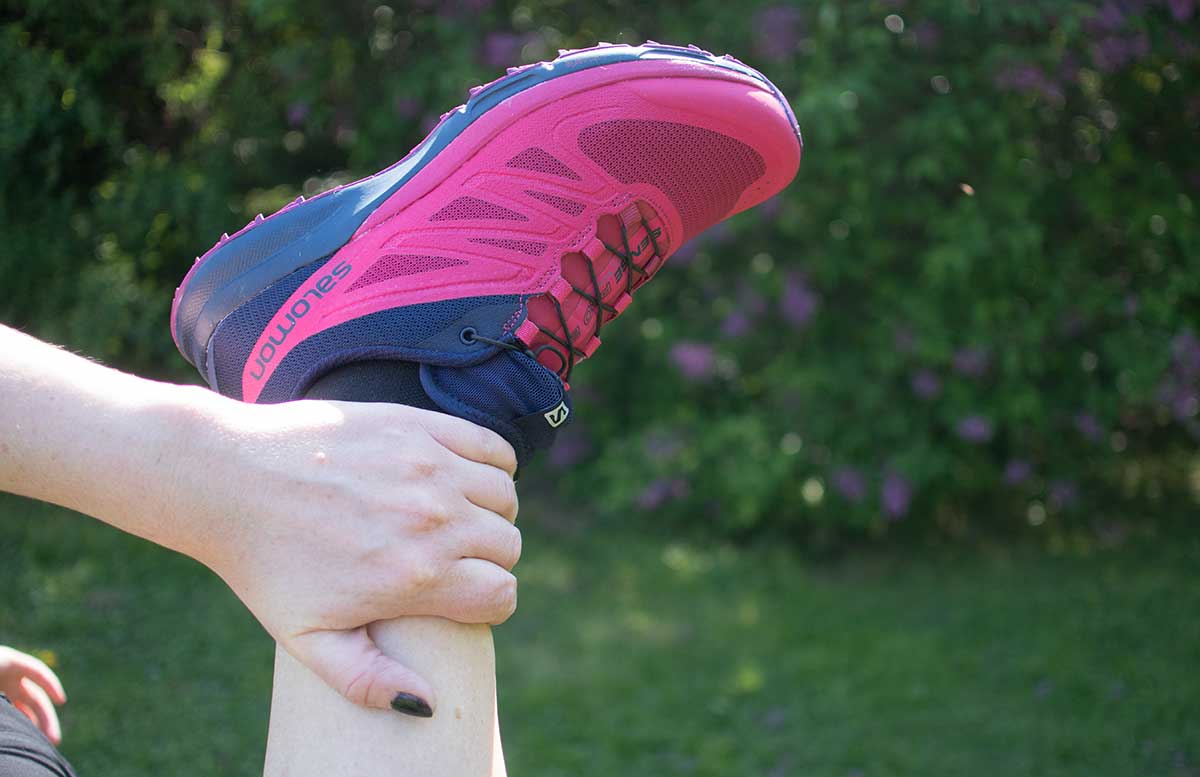 Salomon Trail Running Workshop dehnen schuhe salomon