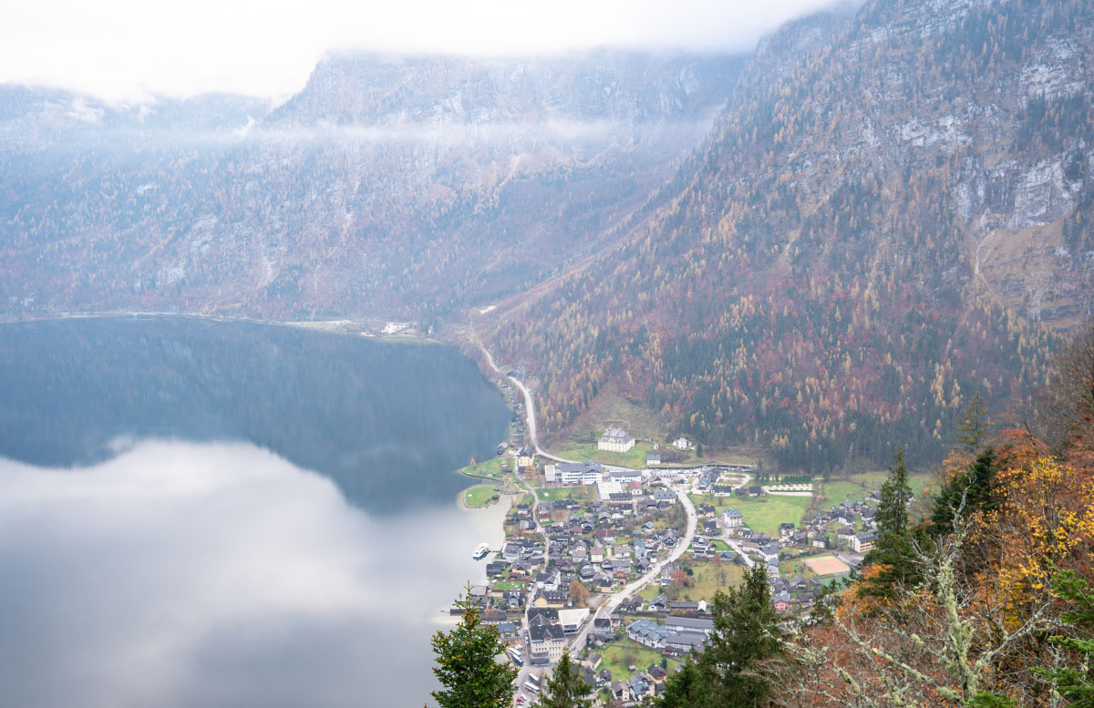 Salzwelten Hallstatt - Das älteste Salzbergwerk der Welt hallstatt von oben