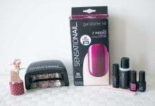 Sensationail Gel Starter Kit mit extra schneller Lampe