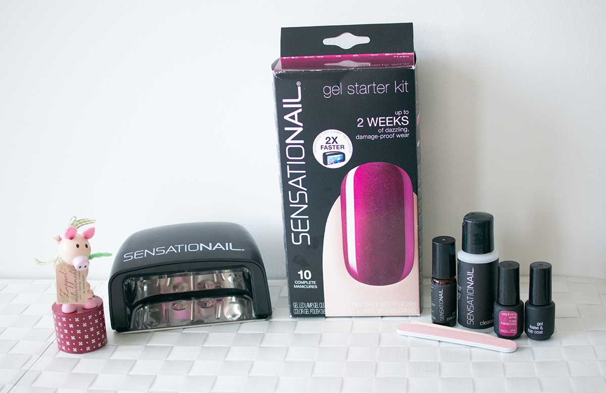 Sensationail-Gel-Starter-Kit-mit-extra-schneller-Lampe-neues-set