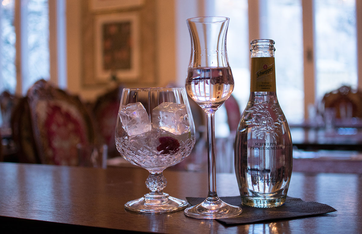 Ski amade - made my Day Abheben in Bad Gastein flying fox gin tasting
