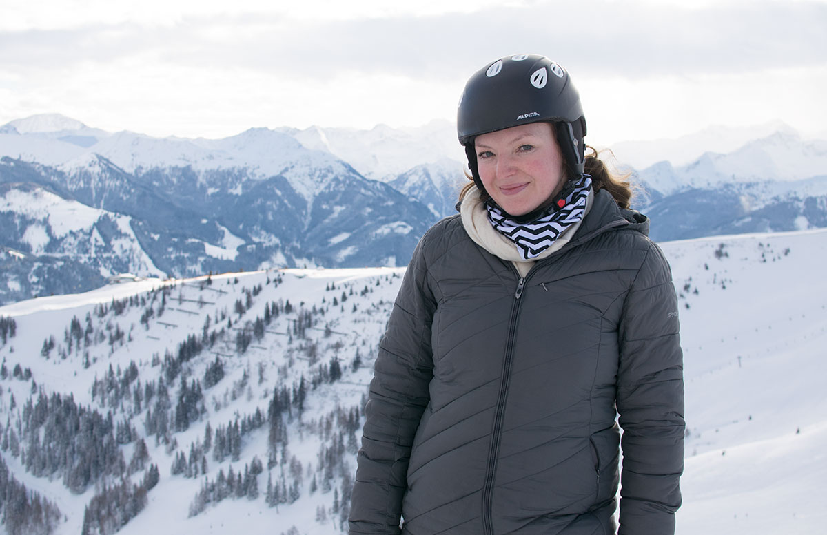 Ski amade - made my Day Aufladen in Dorfgastein piste yoga vicky