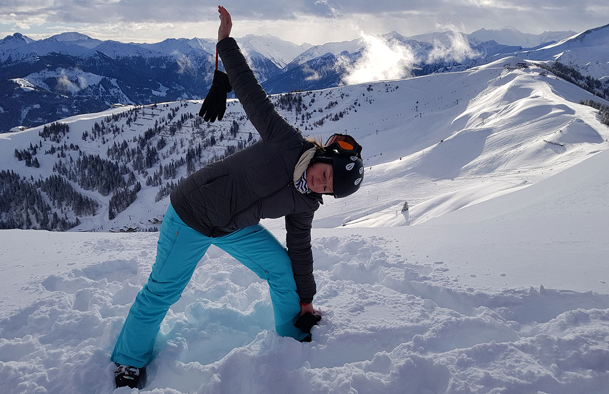 Ski amade - made my Day Aufladen in Dorfgastein piste yoga übungen