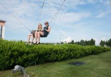 Der Kristallturm in Bük – Klettern und Flying Fox kristallturm-in-Bük-riesenschaukel-beim-kristallturm