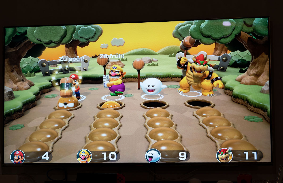 Super Mario Party für die Nintendo Switch party maulwurf