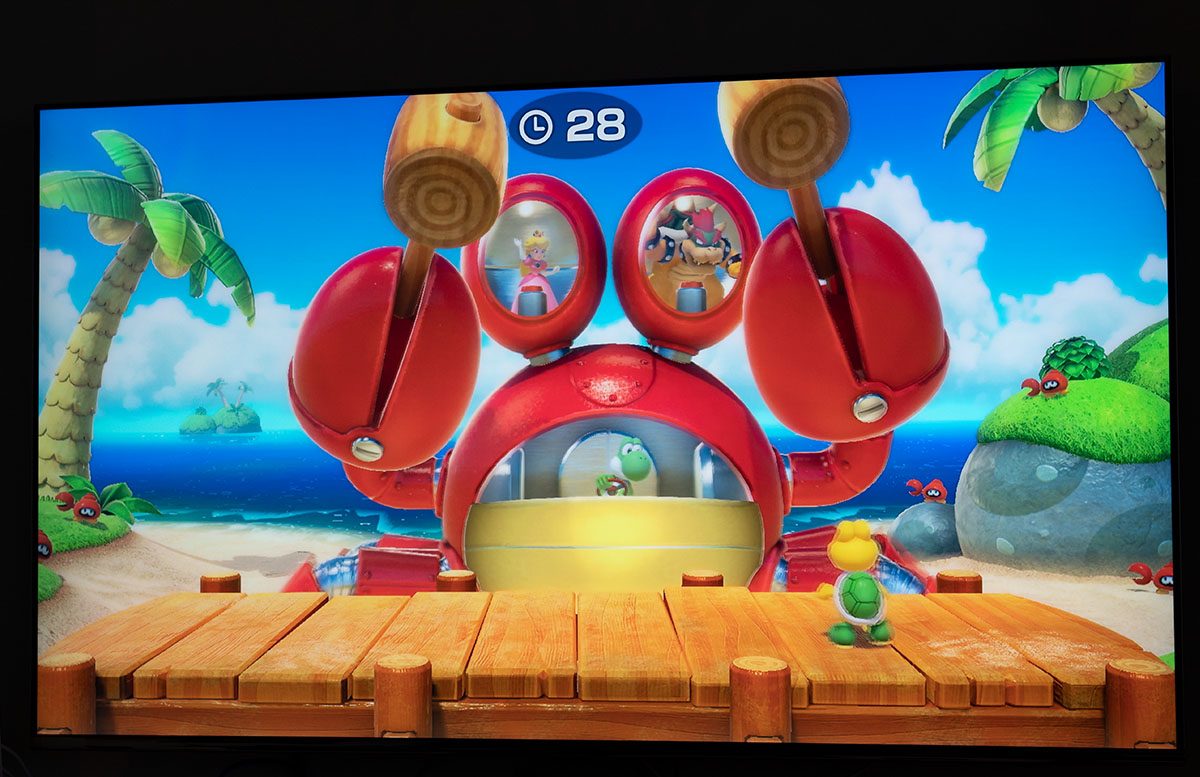 Super Mario Party für die Nintendo Switch zerquetschen