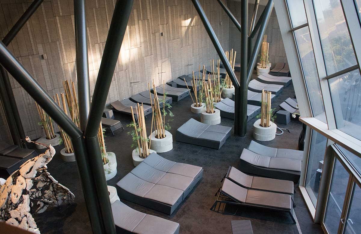 Wellness in Olimia und das Hotel Sotelia ruhebereich