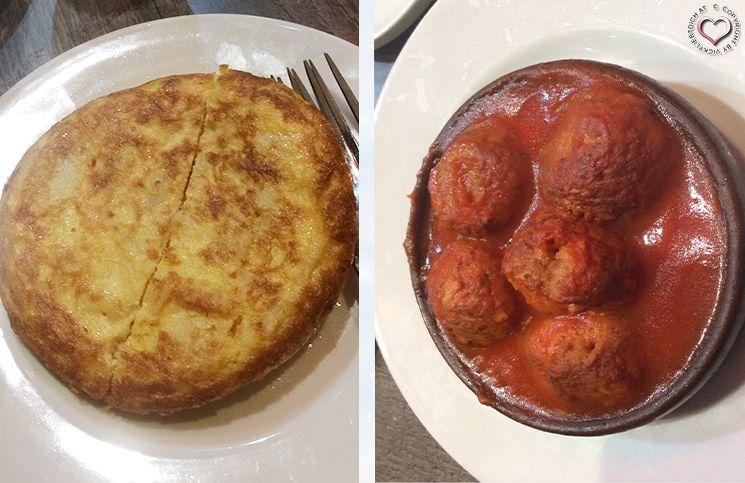 Tortilla-de-patatas-und-Albondigas