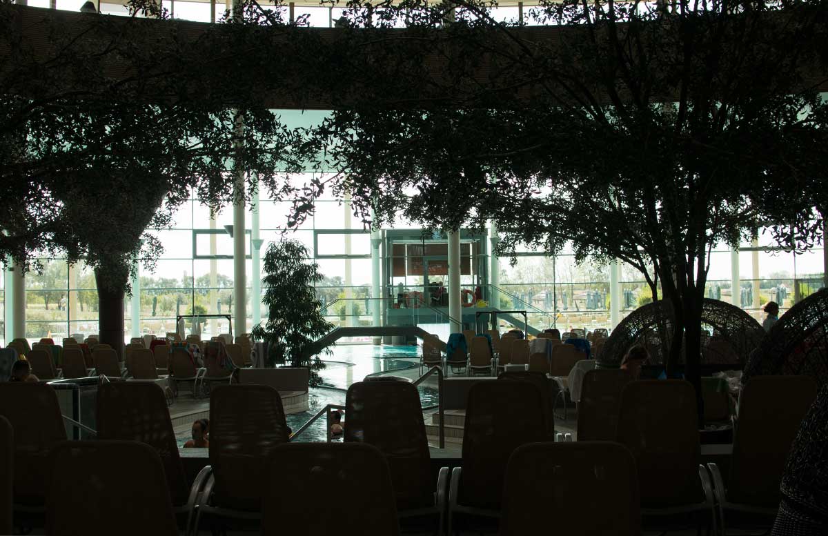 Vamed Vitality World St. Martins Therme aussicht
