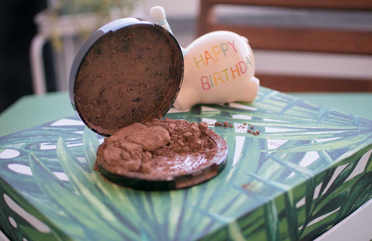 We are Glossybox Edition August kaputter bronzer