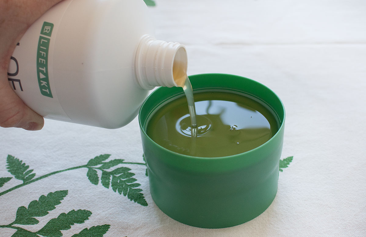 Weg mit dem Speck - Warum ich abnehmen möchte figuactive aloe vera drink