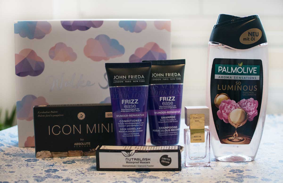 Wolke Sieben Glossybox Februar alle produkte