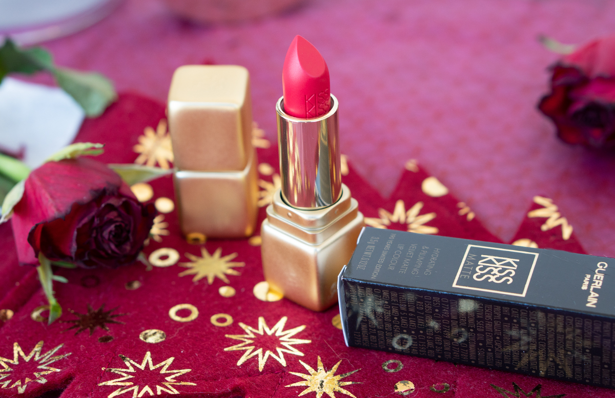 Xmas Guerlain Holiday Kollektion 2018 produkte puder lippenstift lippen detail