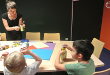 Kreativwerkstatt für Kids im Holmes Place basteln-holmes-place