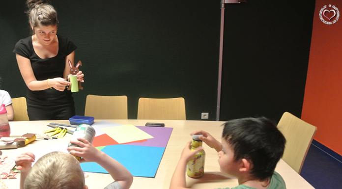 Kreativwerkstatt für Kids im Holmes Place basteln-holmes-place