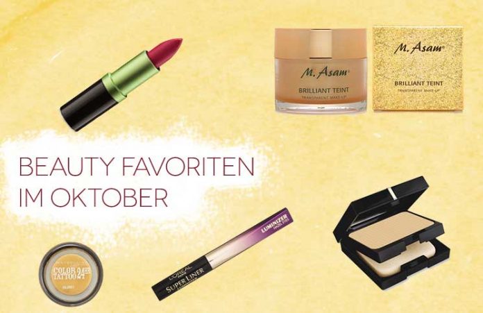 Beauty Favoriten im Oktober