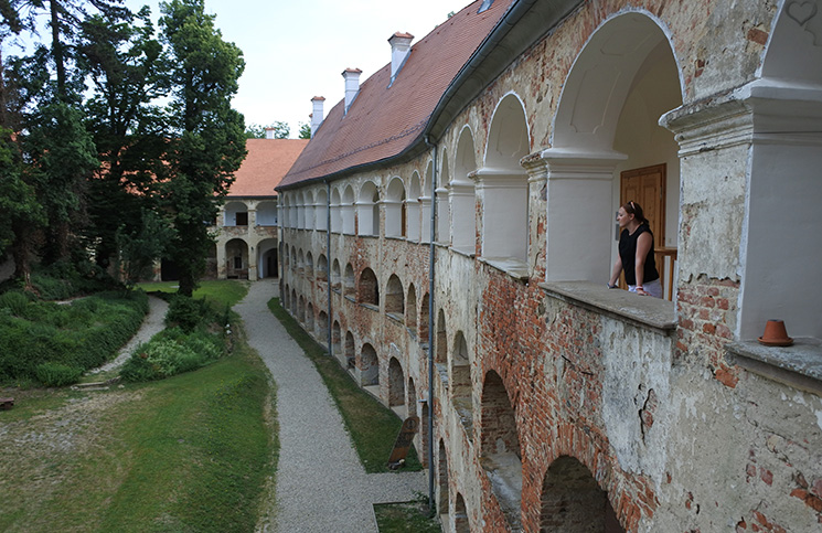 Übernachtung in der Burg Grad