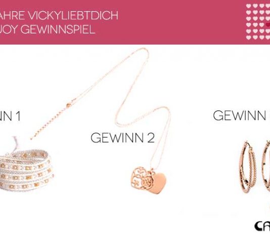 Vickyliebtdich wird 4 – Cajoy Gewinnspiel Cajoy Gewinnspiel 3 Preise zu gewinnen