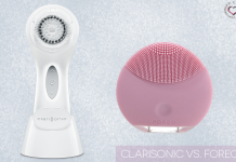 Clarisonic ARIA versus Foreo LUNA Mini
