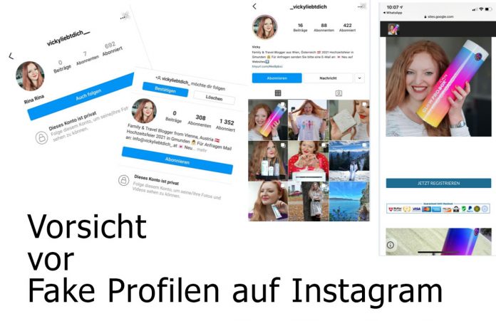 fake-profile-instagram Fake Accounts und Fake Gewinnspiele auf Instagram