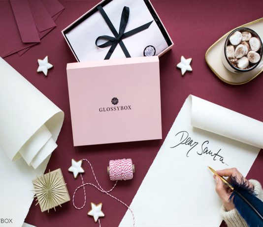 November Glossybox Dear Santa Edition