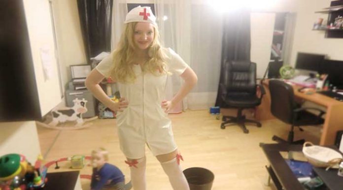 Krankenschwester Kostüm für Fasching